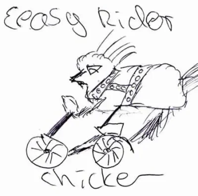 Easyriderhuhn
