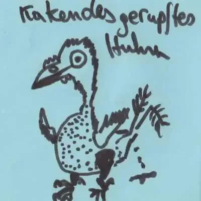 Gerupfteshuhn