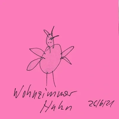 Wohnzimmer Huhn