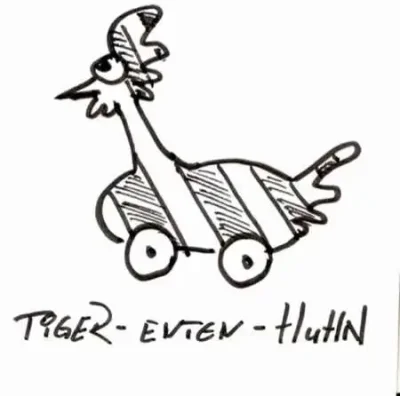 Tigerentenhuhn