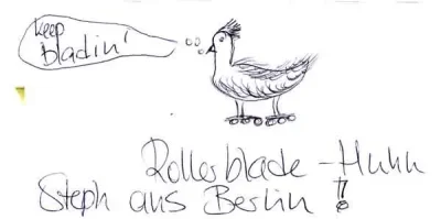 Rollerbladehuhn
