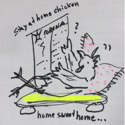 Stay at Home Chicken von Dagmar Welz 2