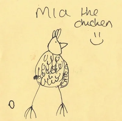 Mia the chicken