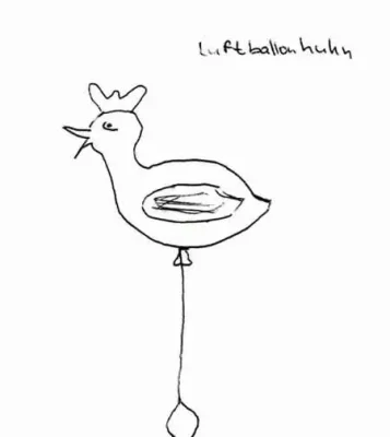 Luftballonhuhn