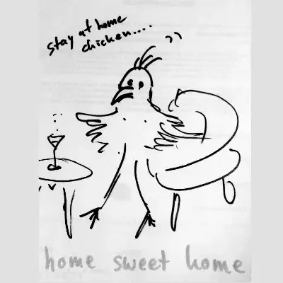Stay at Home Chicken von Dagmar Welz 1