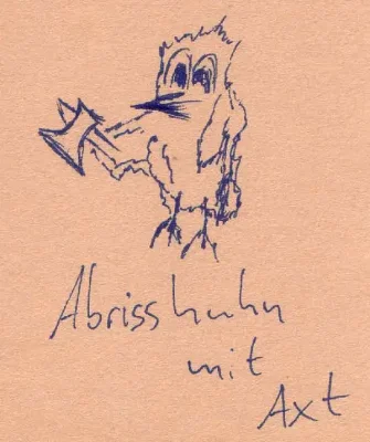 Abrisshuhn