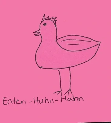 Enten Huhn Hahn